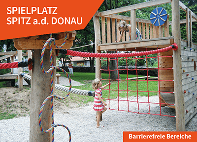 Spielplatz Spitz a.d. Donau - barrierefreie Bereiche