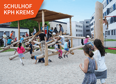 Schulhof KPH Krems